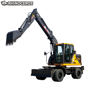  excavator na may gulong