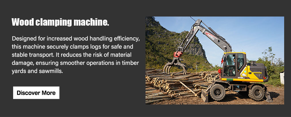 Wood clamping machine